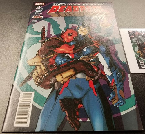 Deadpool (2016) #15 - 35 EACH SIGNED Duggan with Notarized Witness of Signature - Picture 82 of 110