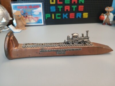 Bingham Canyon Mine Railroad Spike. Train (B)