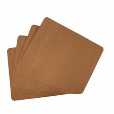 Platzset aus Kork 4er-Pack Tischmatten Platzdeckchen Platzmatte Untersetzer 