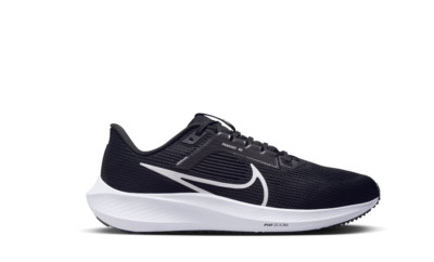 Nike Herren schwarz & weiß Air Zoom Pegasus 40 Laufschuhe UK 6 BRANDNEU