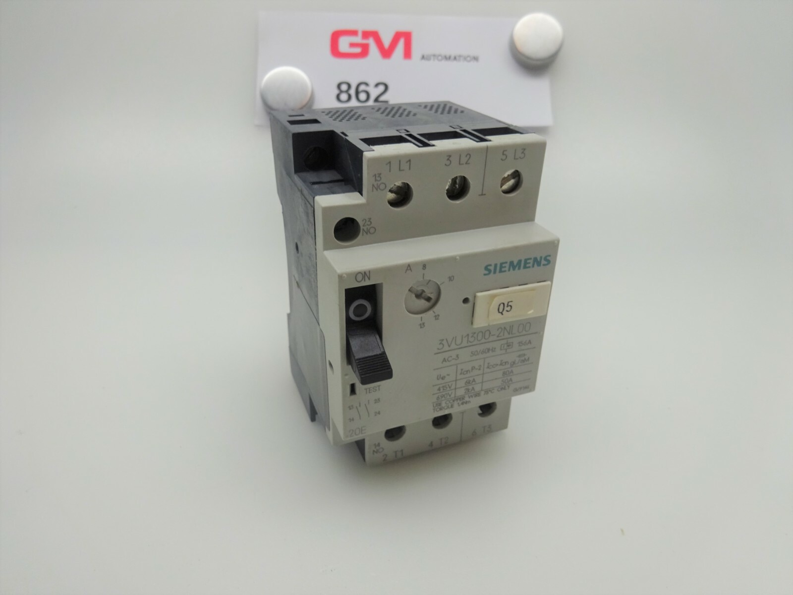 Siemens Circuit Breaker 3VU1300-2NL00 Motor Protection Switch
