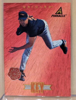 1997 New Pinnacle RED ARTIST PROOF #89 Jimmy Key RARE DUFEX PARALLEL
