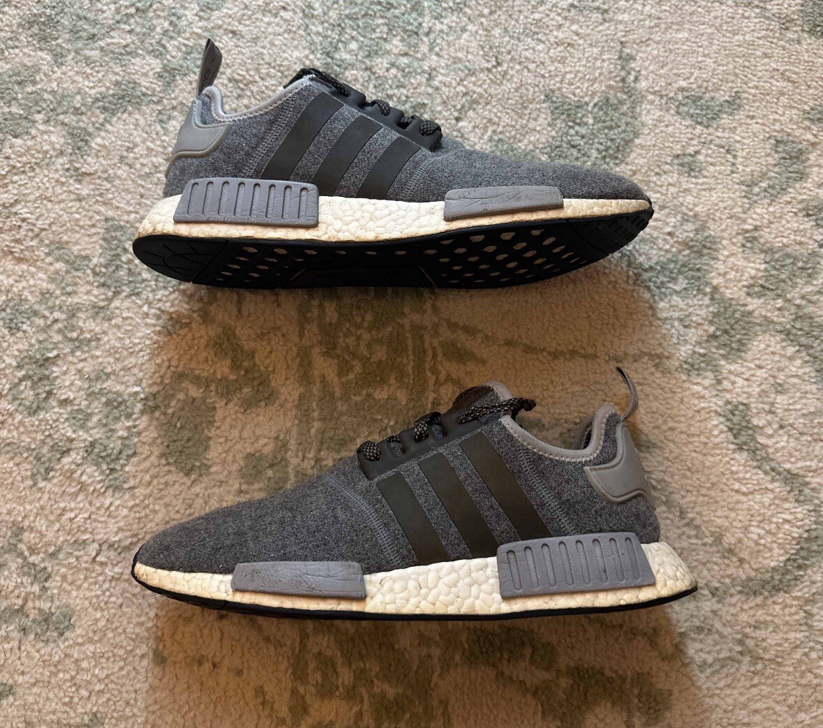 adidas gazelle silver green womens Adidas NMD R1 Winter Wool Core Black