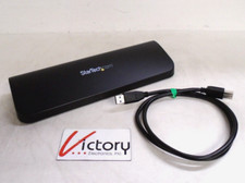 StarTech USB3SDOCKHDV USB 3.0 HDMI/DVI/VGA Laptop Docking Station w/USB Cable
