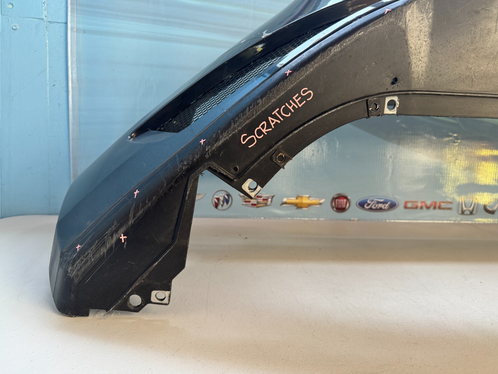 2008 2009 2010 2011 2012 MASERATI GRANTURISMO FRONT BUMPER COVER OEM USED