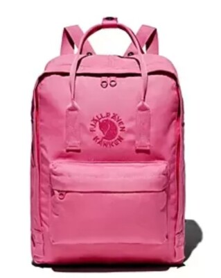 NWT.26.Fjallraven Re-kanken Water Resistant Backpack in Pink 