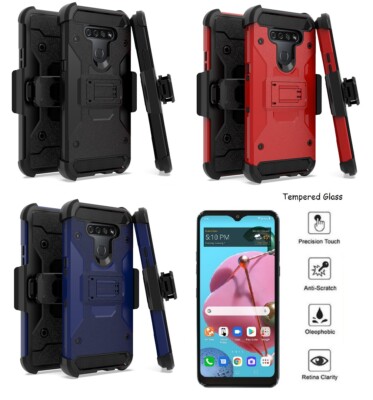 For LG Reflect L555DL LG K51 Q51 Tactical Clip Case Cover
