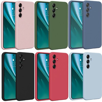 Handy Hülle für Samsung TPU Silikon Schutz Case Tasche Slim Soft Cover Etui