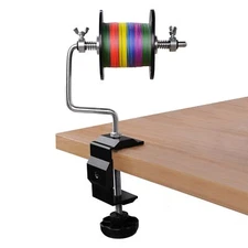 Fishing Line Winder Spooler Machine Spinning Reel Spooling Station with Clamp
