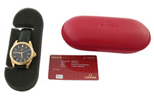 Omega Co-Axial de Ville GMT oro 750 orologio da uomo men's watch 38 mm quasi nuovo K#