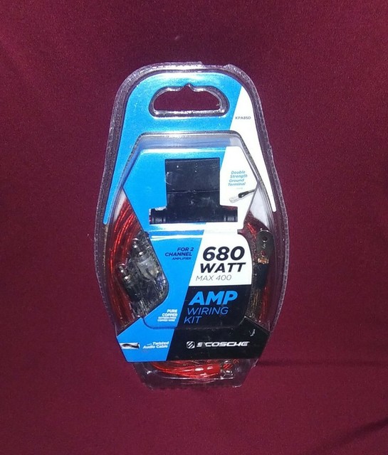 Scosche KPA8SD 680 Watt Amp Wiring Kit for sale online | eBay