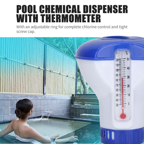 Tubs Swimming Pool Spa Chemical Floating Chlorine Tablets Dispenser H9X0 - Picture 5 of 8
