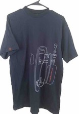 Calvin Klein X Crave Cologne Bottle Graphic Black Shirt Size Large