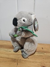 NWT FAO Schwarz Planet Love Koala Bear 9.5"