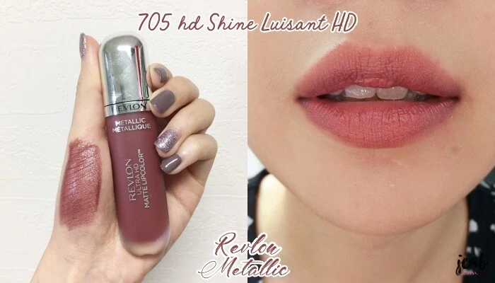 F203376 Revlon Ultra HD Matte Metallic Lipcolor 705 Shine