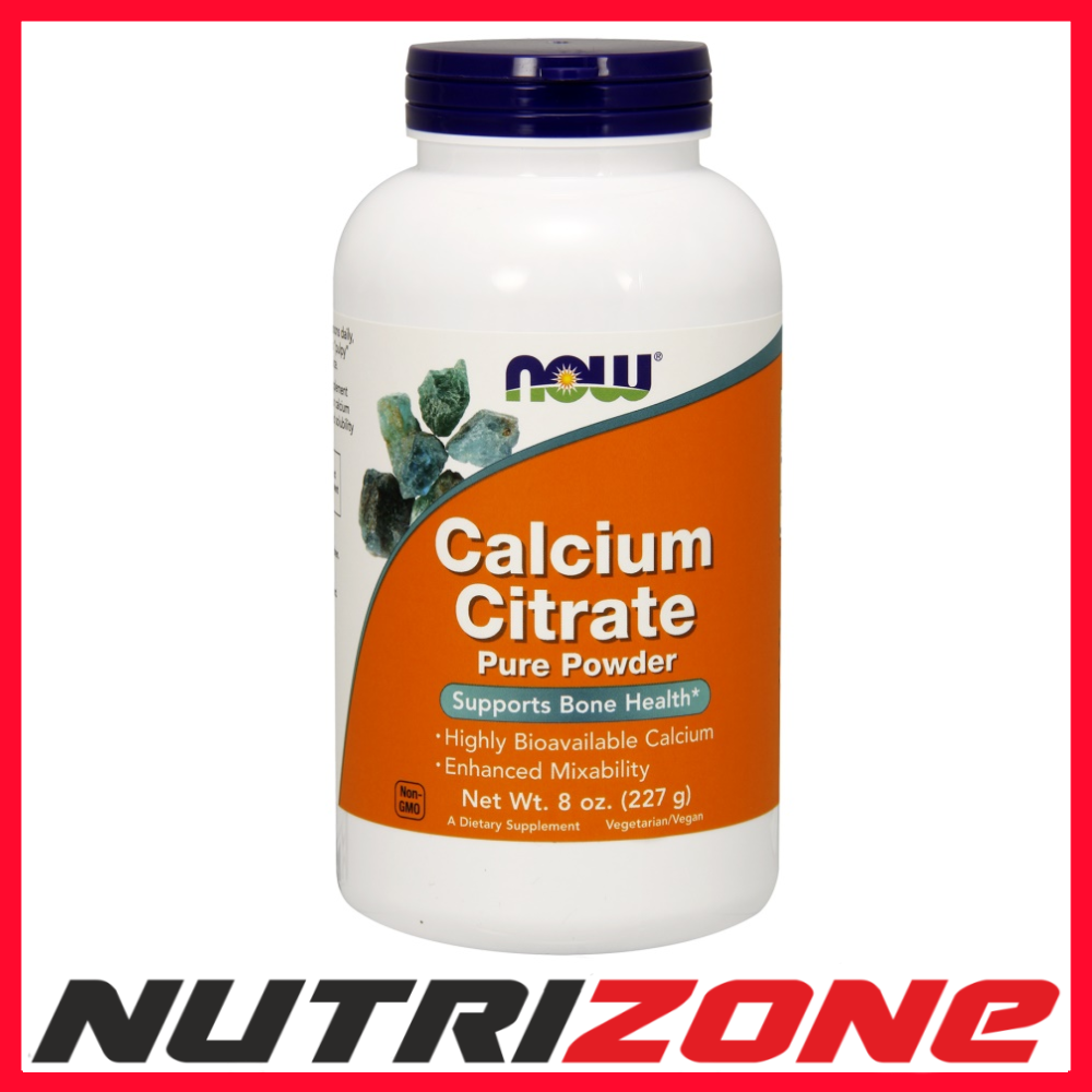 Now Foods Calcium Citrate Pure Powder - 227 grams