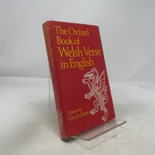 Oxford Book of Welsh Verse in English  by Gwyn Jones HC First Edition  Very Good