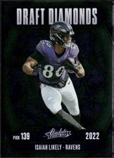 2025 Panini Absolute #DD-ILY Isaiah Likely Draft Diamonds