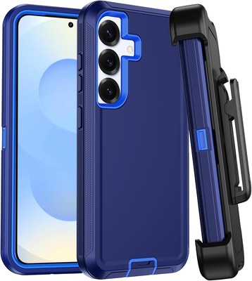 For NEW Samsung Galaxy S25 Edge Heavy Duty Defender Case Cover Belt Clip Screen