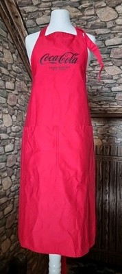  Coca-Cola Zero Sugar Schürze   Rot   Grillschürze / Kochschürze mit Taschen
