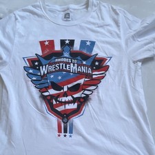 WWE Rhodes to WrestleMania T-Shirt Men s Medi...
