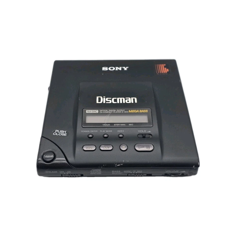 Sony Discman D-303 – Defekt – CD dreht nicht, No Disc – Für Bastler K26 - Bild 1 von 4
