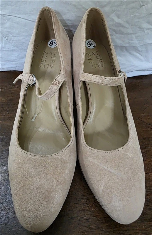 NWOTD Naturalizer 9.5W Talissa Mary Jane Pumps Heels Shoes Beige 126164 - Image 4 of 4