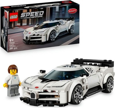 LEGO Speed 77240 Champions Bugatti Centodieci Hypersportwagen, Spielzeug