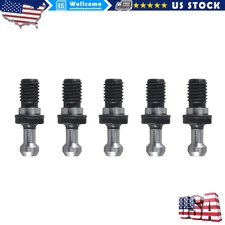 5pcs M12 BT30x45 Degree Pull Stud Retention Knob For CNC Milling Tool Holder