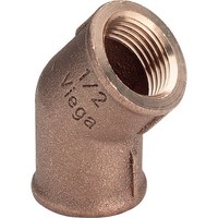 Viega Bogen 3120 Rp 1 45° Rotguss