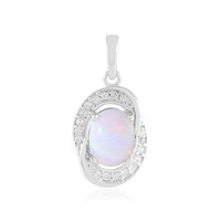Cavill Opal SilberanhäNger Oval 1,14Ct Opal Zirkon 925 Sterling Damen
