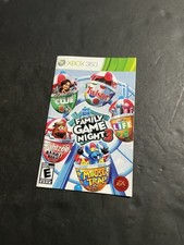 family game night 3 xbox 360 Manual only