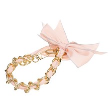 Purse Extender Chain, 14" Scarf Women Purse Straps Replacement, Pink