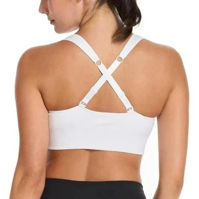 NEW PumaWomen's L 2 Pack Seamless Sports Bra Square Neck Moisture Wicking thumbnail 3
