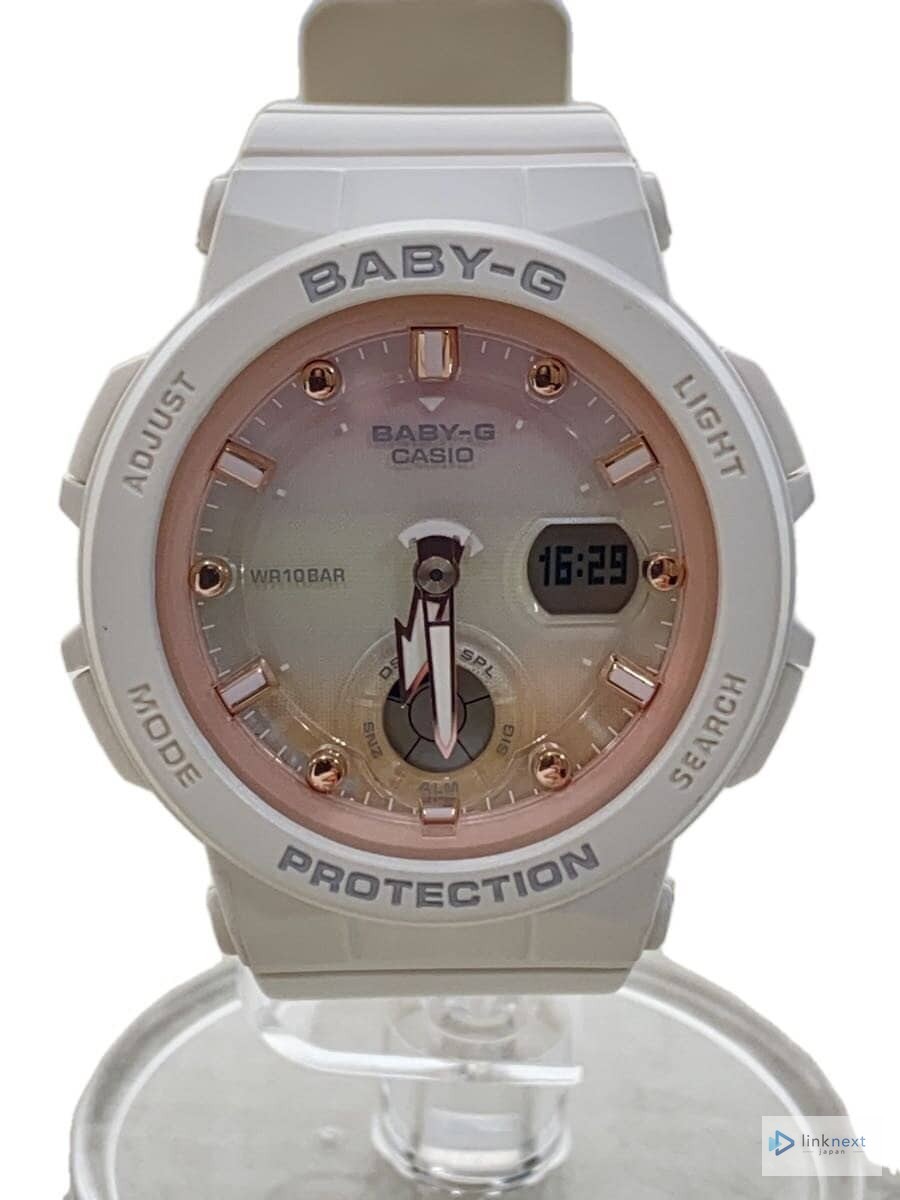 CASIO Baby-G BGA-250-7A2JF Women's White Analog-Digital Quartz