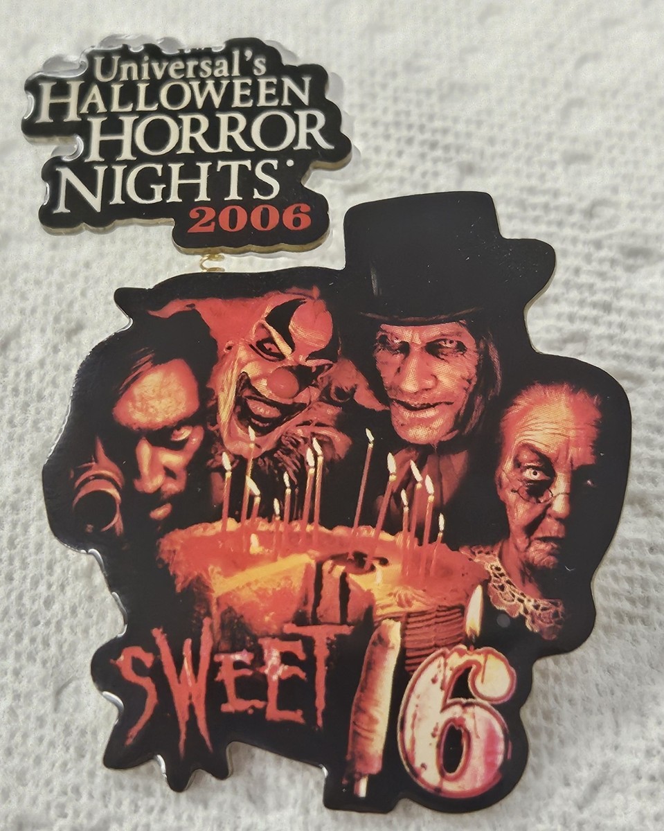 UNIVERSAL STUDIOS ORLANDO HALLOWEEN HORROR NIGHTS 2006 Pin LE 1000