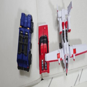 TOBOT V TITAN-V 3-Integration Transforming Robot Tachyon Jet Thunder Wild Chief
