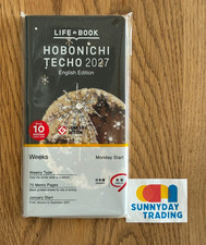 Hobonichi Techo 2027 tanakadaisuke: Starlight Weeks Hardcover Book English Ver