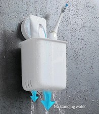 Toothbrush Holder Strong Suction Cup Rack Bathroom Wall Mounted Toothpaste Shelf