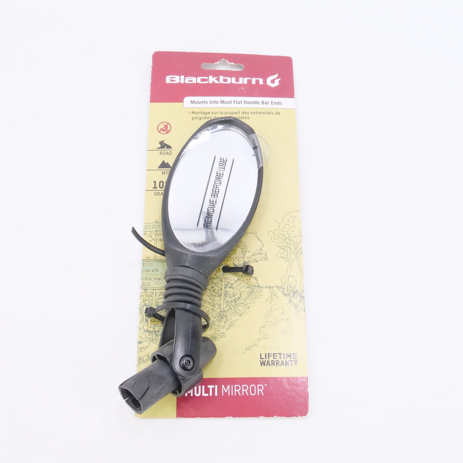 Blackburn Multi Bike Mirror Handlebar End Mount Universal Bicycle