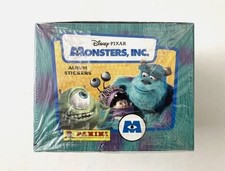 2001 PANINI DISNEY PIXAR MONSTERS INC. ALBUM STICKER BOX *NEW SEALED* 50 PACKS