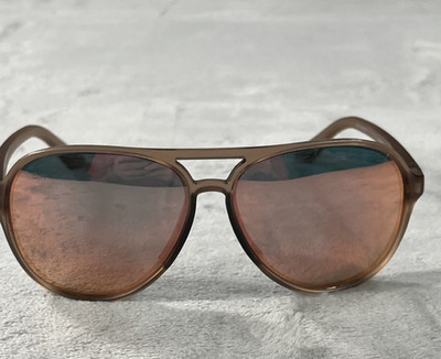SHADY RAYS PEACH AVIATOR CROSSOVERPEACH/PEACH MIR ROUND AC-6 POLARIZED SUNGLASS