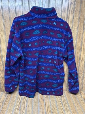 Veste polaire columbia vintage vert sapin full zip - Vêtements