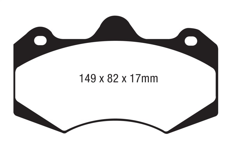 McLaren MP4-12C 2012-2019 Brake pad
