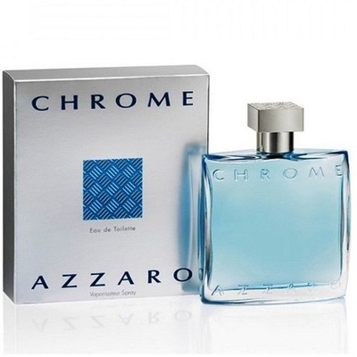 AZZARO CHROME for Men Cologne 6.7 / 6.8 oz EDT Spray