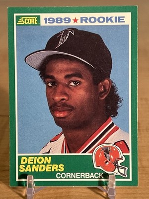 1989 Score RC Deion Sanders #246 Florida State Seminoles/Atlanta Falcons