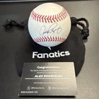 Alex Rodriguez Autographed Baseball Fanatics Under Wraps