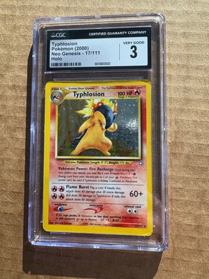 バクフーン　neo genesis　Typhlosion　Neo Genesis Buy Typhlosion 17/111 Neo Genesis Holo online | eBay