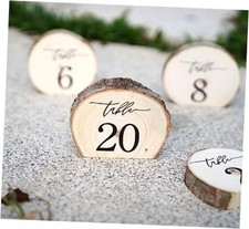 Wooden Wedding Table Numbers 1-20, Perfect for 1-20 Wooden Table Numbers