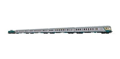 BRAWA B 2009 Set Diesellok BR 212 + 4 Wagen,DCC DIGITAL SOUND Beleuchtung, NEUWA